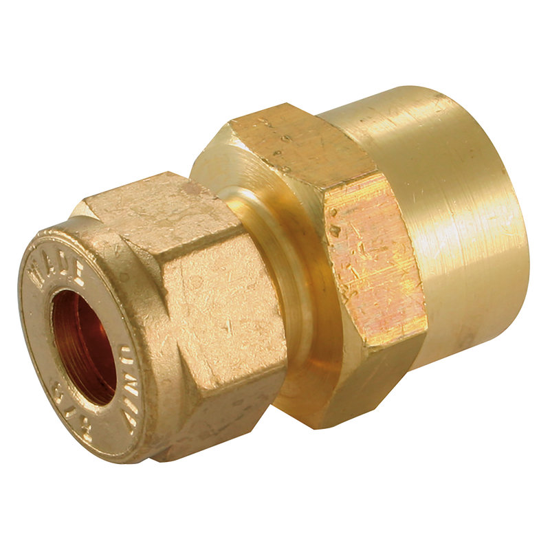 3/8 OD X 1/2 API FEM STUD COUPLING