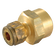 1/4 OD X 1/4 BSPT FEM STUD COUPLING