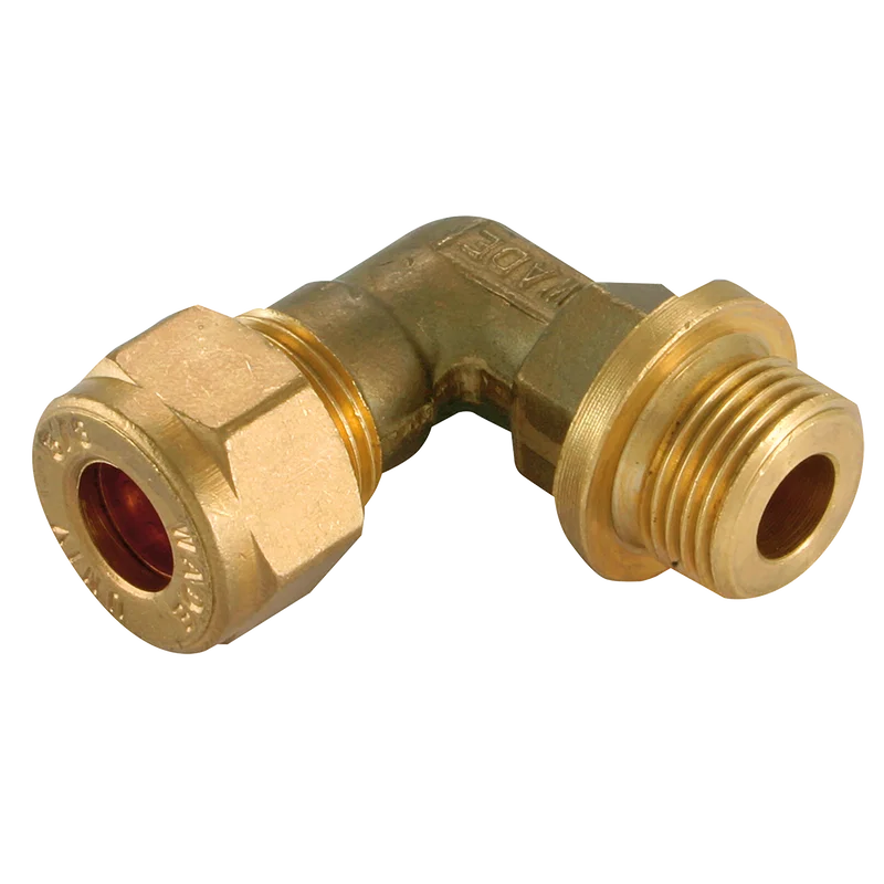 5/16OD X 1/4 BSPP MALE STUD ELBOW