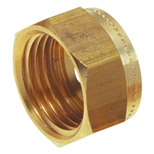 OD COMPRESSION NUT BRASS