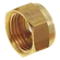 1/8 OD COMPRESSION NUT BRASS
