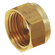 1/8 OD COMPRESSION NUT BRASS