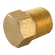 3/8 API  MALE BRASS HEX HEAD PLUG