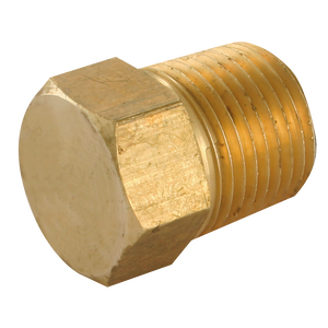 1/2 API  MALE BRASS HEX HEAD PLUG