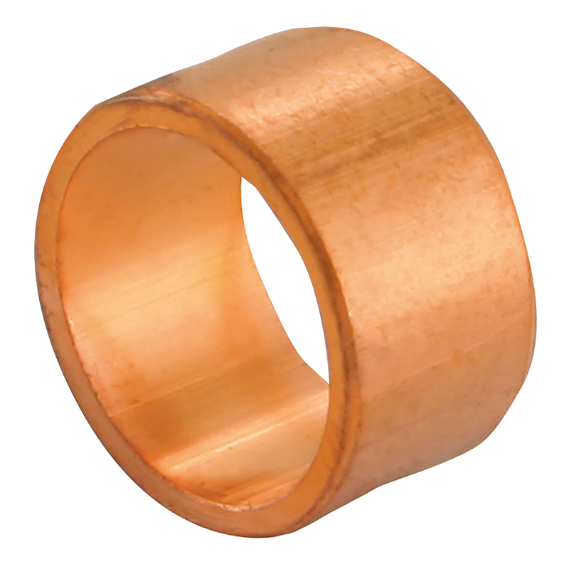 3/8 OD COPPER COMPRESSION RING