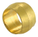 3/16OD BRASS COMPRESSION RING