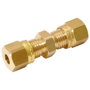 OD EQUAL BRASS COUPLING