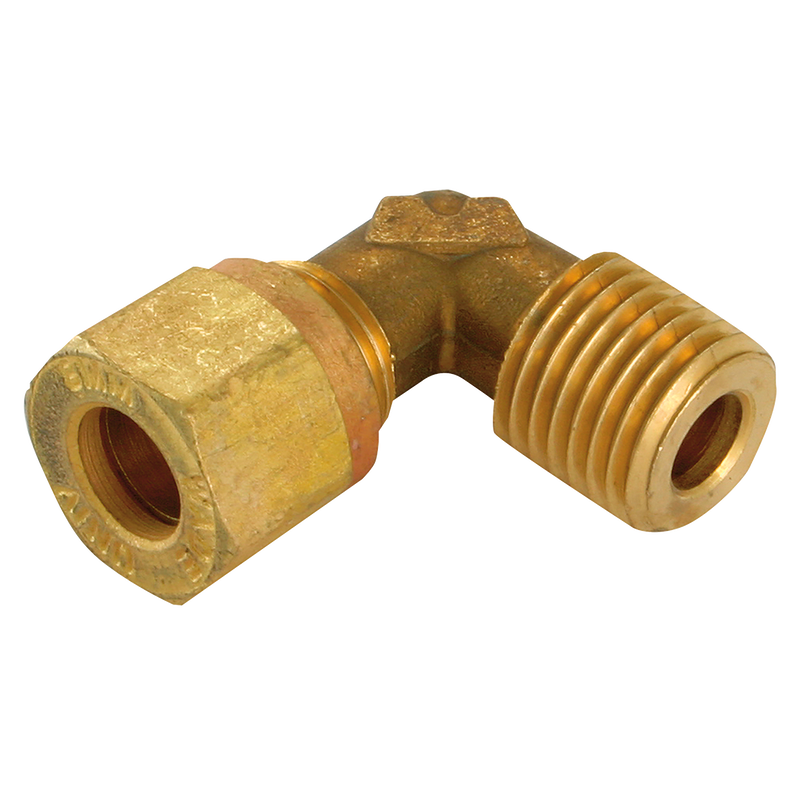 OD X 1/4 NPT MALE STUD ELBOW