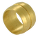 04MM OD BRASS COMPRESSION RING