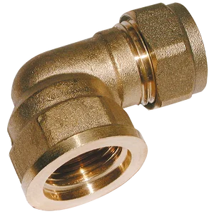 BSPPFEM ELBOW BRASS