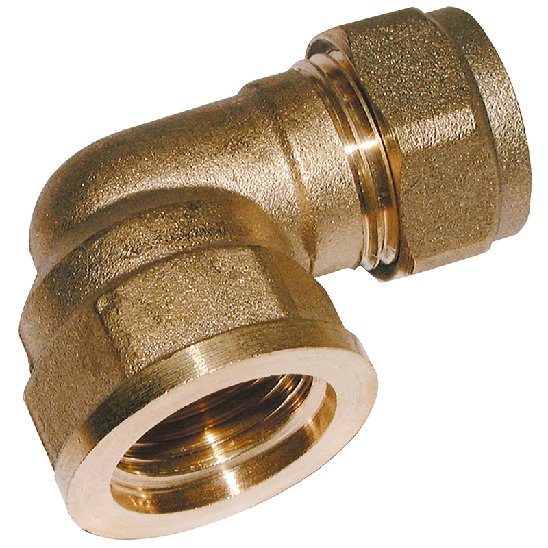 BSPPFEM ELBOW BRASS