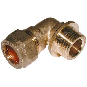 BSPP MALE ELBOW BRASS