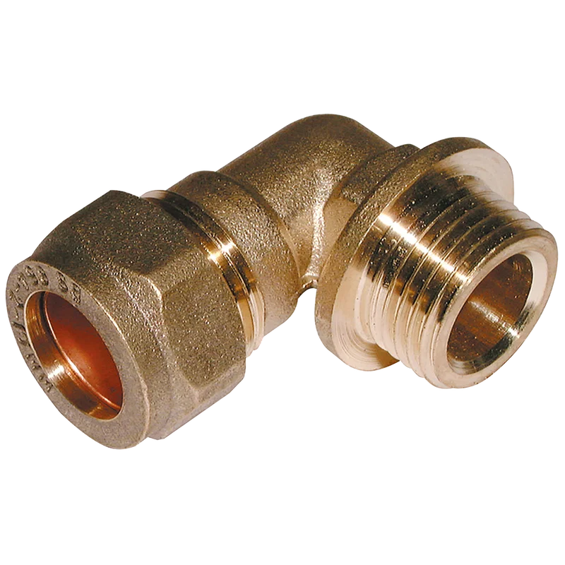 BSPTMALE ELBOW BRASS