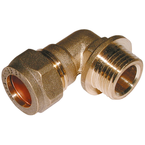 BSPP MALE ELBOW BRASS