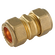 10MM OD EQUAL METRIC STR COUPLER BRASS