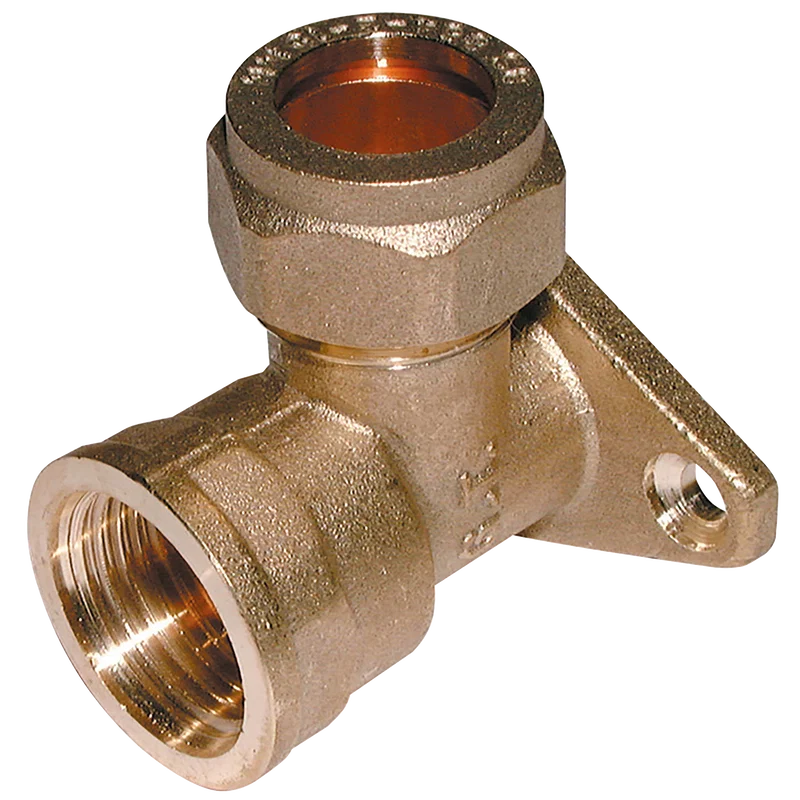 22MM OD X 3/4 WALLPLATE ELBOW