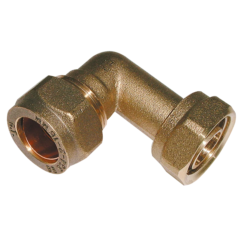 15MM OD X 1/2 BENT TANK CONN & WASHER