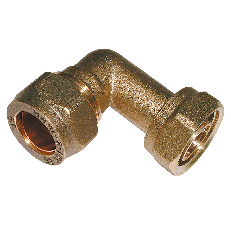 15MM OD X 1/2 BENT TANK CONN & WASHER
