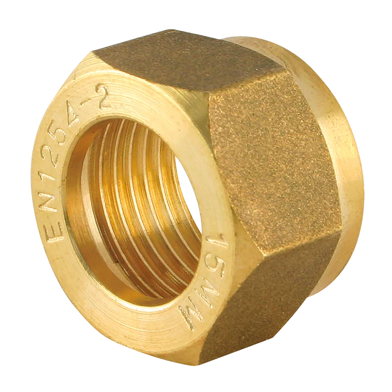 OD COMPRESSION NUT BRASS
