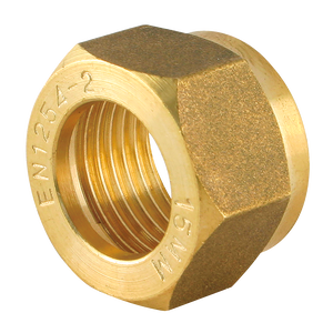 OD COMPRESSION NUT BRASS