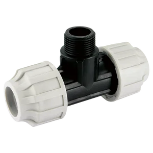 BSPTMALE TEE POLYPIPE