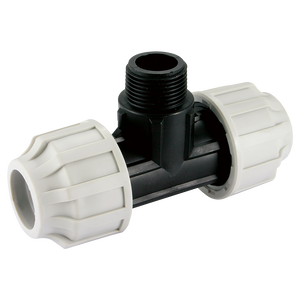 BSPTMALE TEE POLYPIPE
