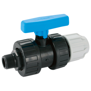 PP COMP VALVE X MALE BSP