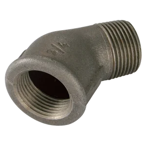 BSP/T M/FEM 45 ELBOW BLACK GF121