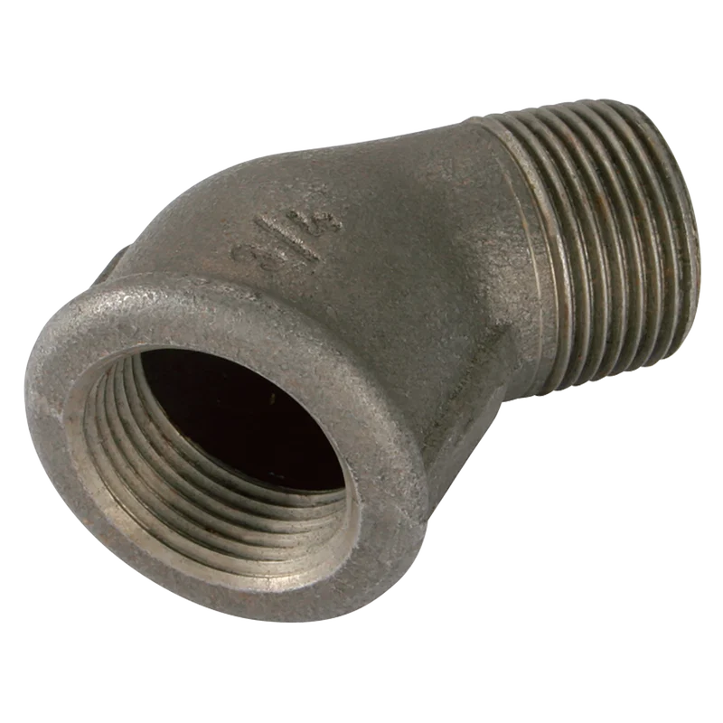 BSP/T M/FEM 45 ELBOW BLACK GF121