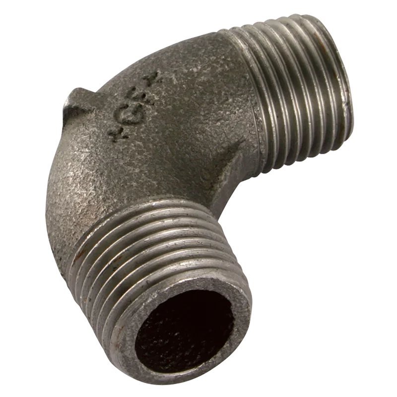 BSPT MALE/MALE ELBOW 90 BLACK GF94