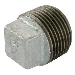 BSPT MALE HOLLOW PLUG GALV GF291G