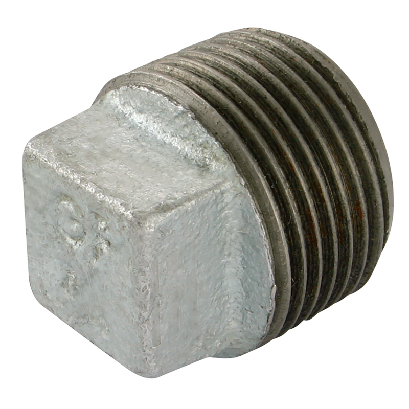 BSPT MALE HOLLOW PLUG GALV GF291G