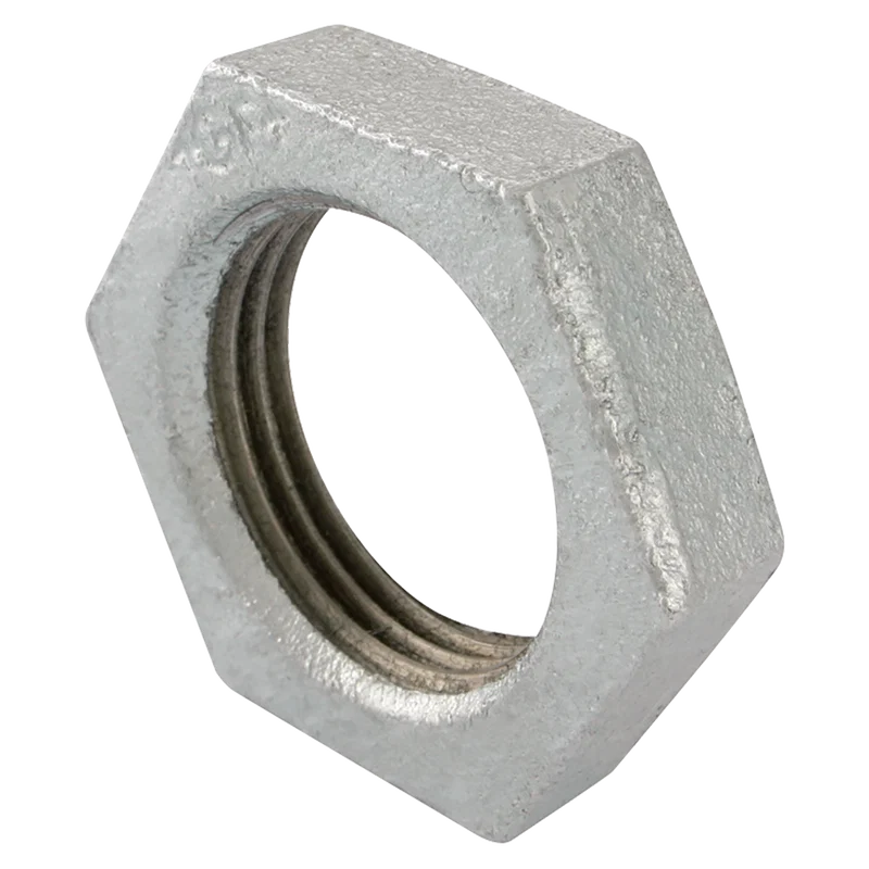 BSPP FEMALE BACKNUT GALV GF312G