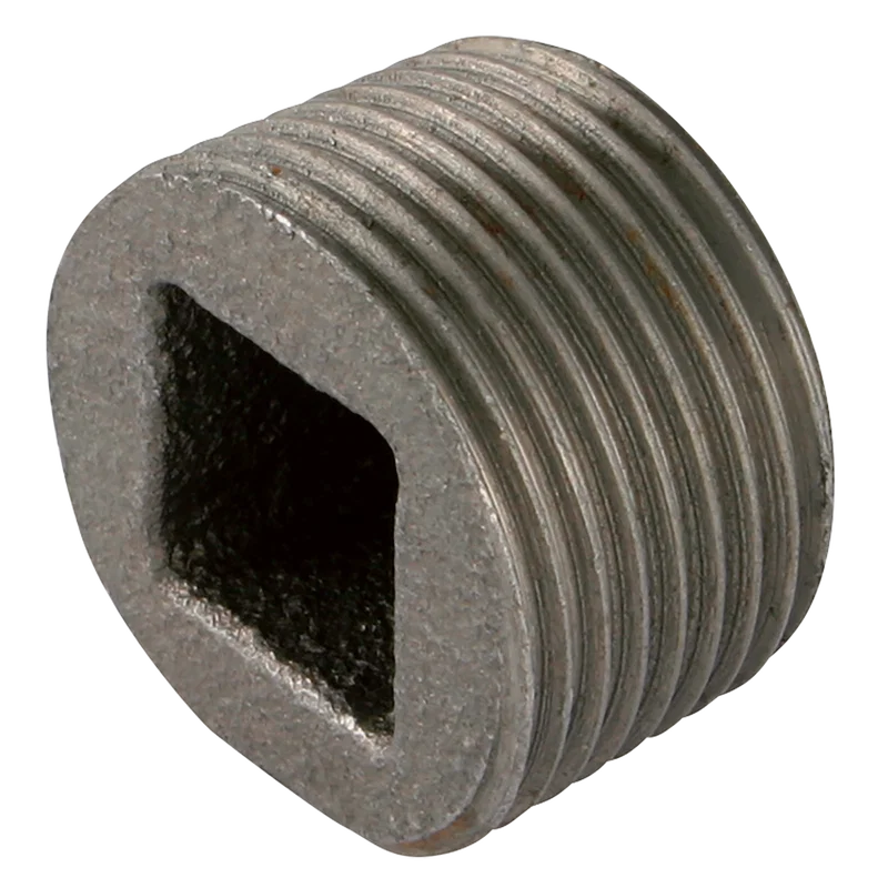 BSPP RECESSED PLUG BLACK GF596