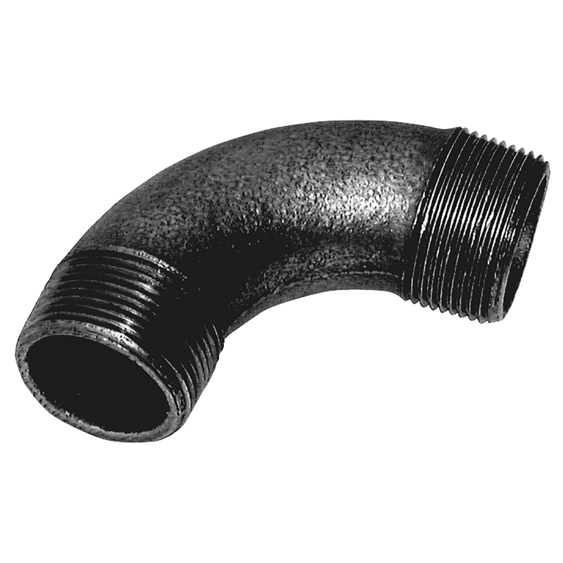 BSPT MALE EQUAL BEND FIG191 BLACK