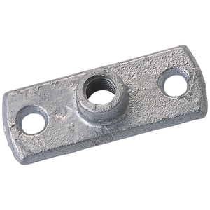 3/8  BSP TAPPED BACKPLATE FIG515 GALV