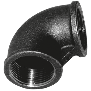 BSPT FEM EQUAL ELBOW FIG151 BLACK