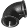 1.1/2BSPT FEM EQUAL ELBOW FIG151 BLACK