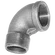 1X1/2   BSPT M/FEM ELBOW FIG152 GALV