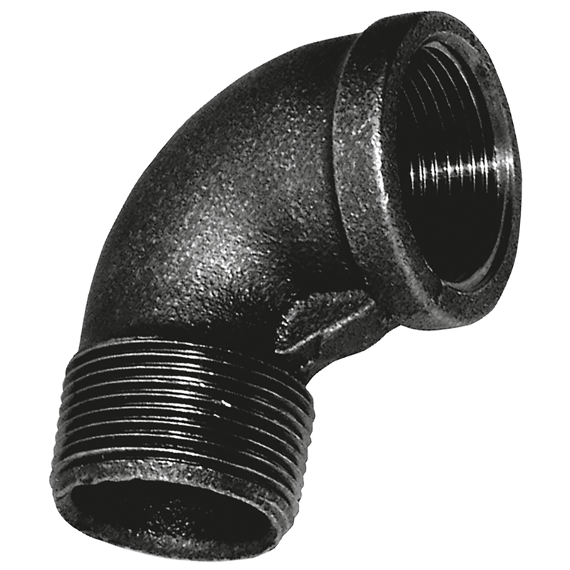 BSPT M/FEM ELBOW FIG152 BLACK