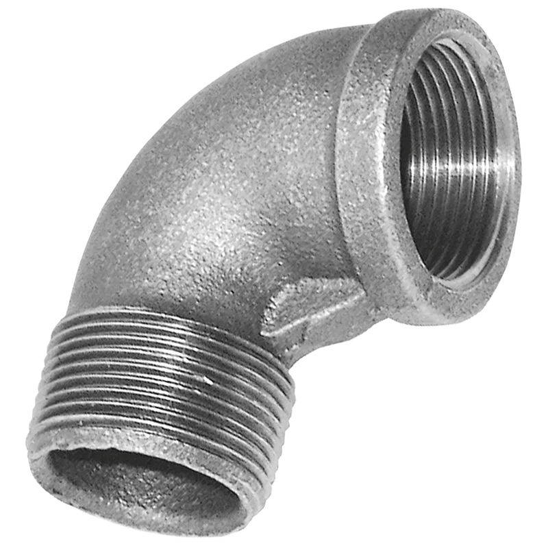 1/8      BSPT M/FEM ELBOW FIG152 GALV