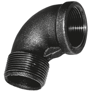 BSPT M/FEM ELBOW FIG152 BLACK