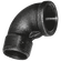 1.1/2    BSPT M/FEM ELBOW FIG152 BLACK