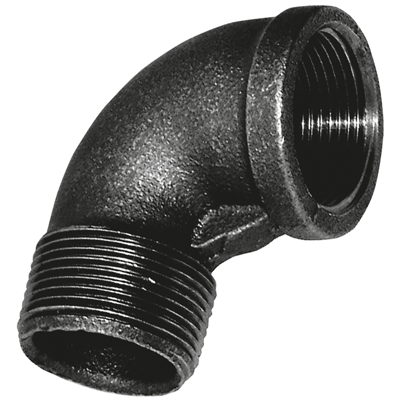 BSPT M/FEM ELBOW FIG152 BLACK