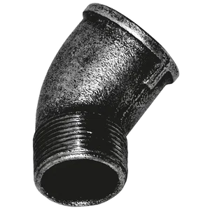 BSPT M/F 45 ELBOW FIG156 BLACK