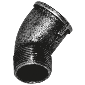BSPT M/F 45 ELBOW FIG156 BLACK