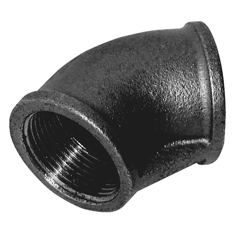 FEM 45 ELBOW FIG155 BLACK