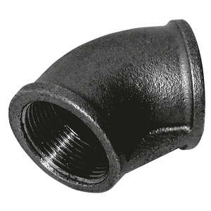 FEM 45 ELBOW FIG155 BLACK