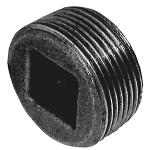 BSPT COUNTERSUNK PLUG FIG149 BLACK