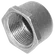 1.1/2BSPT FEMALE BLANK CAP FIG185 GALV